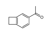 4-Acetyl-1,2-dihydro-benzocyclobuten结构式