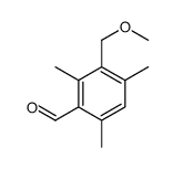 3-(methoxymethyl)-2,4,6-trimethylbenzaldehyde Structure