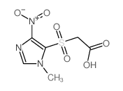 2-(3-methyl-5-nitro-imidazol-4-yl)sulfonylacetic acid picture