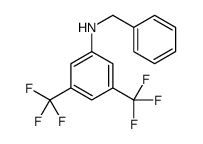 N-benzyl-3,5-bis(trifluoromethyl)aniline Structure