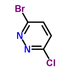 3-Bromo-6-chloropyridazine structure