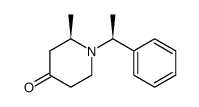(2R)-2-甲基-1-[(1S)-1-苯基乙基]哌啶-4-酮图片