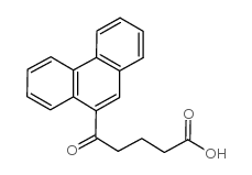 5-OXO-5-(9-PHENANTHRYL)VALERIC ACID结构式