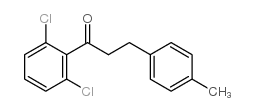 2',6'-DICHLORO-3-(4-METHYLPHENYL)PROPIOPHENONE structure