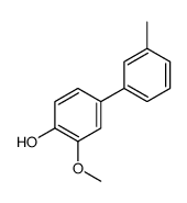 2-methoxy-4-(3-methylphenyl)phenol结构式