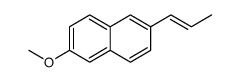 Naphthalene, 2-methoxy-6-(1-propen-1-yl)结构式