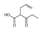2-propanoylpent-4-enoic acid结构式