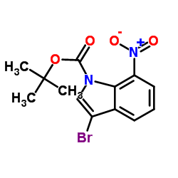 1-Boc-3-Bromo-7-nitroindole picture