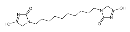 1-[10-(2,4-dioxoimidazolidin-1-yl)decyl]imidazolidine-2,4-dione结构式