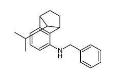 N-benzyl-9-isopropyl-1,2,3,4-tetrahydro-1,4-methanonaphthalen-5-amine Structure