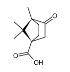 (1R)-4,7,7-trimethyl-3-oxo-norbornane-1-carboxylic acid Structure