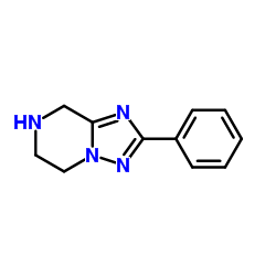2-Phenyl-5,6,7,8-tetrahydro[1,2,4]triazolo[1,5-a]pyrazine Structure