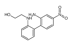 2-[2-(2-amino-4-nitrophenyl)anilino]ethanol结构式