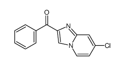 (7-chloroimidazo[1,2-a]pyridin-2-yl)(phenyl)methanone结构式