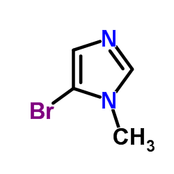 5-Bromo-1-methyl-1H-imidazole Structure