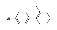 1-(4-bromo-phenyl)-2-methyl-cyclohexene结构式