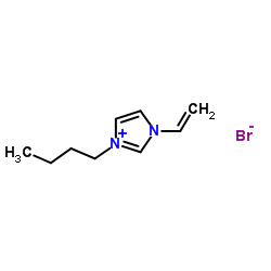 1-Butyl-3-vinyliMidazoliuM broMide Structure