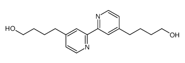 4-[2-[4-(4-hydroxybutyl)pyridin-2-yl]pyridin-4-yl]butan-1-ol Structure