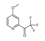 2,2,2-trifluoro-1-(4-methoxypyridin-2-yl)ethanone Structure