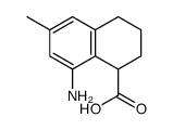 1-Naphthalenecarboxylicacid,8-amino-1,2,3,4-tetrahydro-6-methyl-(9CI) Structure