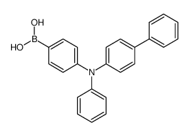 B-[4-([1,1'-Biphenyl]-4-ylphenylamino)phenyl]boronic acid Structure