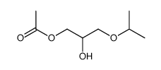 2-hydroxy-3-isopropoxypropyl acetate结构式