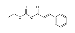 (carbonic acid ethyl ester)-cinnamic acid-anhydride结构式