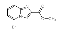 5-Bromoimidazo[1,2-a]pyridin-2-carboxylic acid Methyl ester structure