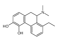 9-(dimethylamino)-8-ethyl-9,10-dihydrophenanthrene-3,4-diol Structure