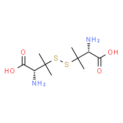 L-PENICILLAMINE DISULFIDE (disulfide bond)结构式