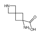 6-amino-2-azaspiro[3.3]heptane-6-carboxylic acid Structure