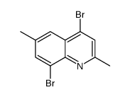4,8-Dibromo-2,6-dimethylquinoline picture