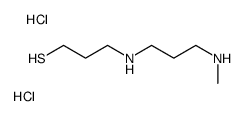 3-(3-methylaminopropylamino)propylmercaptan结构式