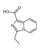 3-ethylimidazo[1,5-a]pyridine-1-carboxylic acid结构式