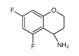 (S)-5,7-DIFLUOROCHROMAN-4-AMINE Structure