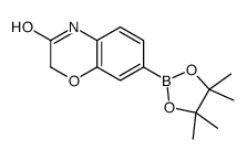 7-(4,4,5,5-TETRAMETHYL-1,3,2-DIOXABOROLAN-2-YL)-2H-BENZO[B][1,4]OXAZIN-3(4H)-ONE Structure