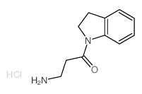 3-Amino-1-(2,3-dihydro-1H-indol-1-yl)-1-propanonehydrochloride picture