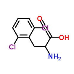 2-AMINO-3-(2,6-DICHLOROPHENYL)PROPANOIC ACID Structure