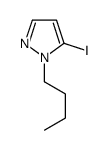 2-Butyl-3-iodopyrazole结构式