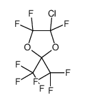 4-chloro-4,5,5-trifluoro-2,2-bis(trifluoromethyl)-1,3-dioxolane Structure