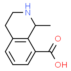 (S)-1-Methyl-1,2,3,4-Tetrahydroisoquinoline-8-carboxylic acid Structure