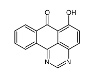 6-hydroxy-7H-benzo[e]perimidin-7-one结构式