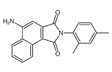 5-amino-2-(2,4-dimethylphenyl)benzo[e]isoindole-1,3-dione Structure