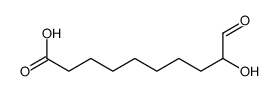 9-hydroxy-10-oxodecanoic acid Structure