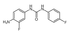 1-(4-Amino-3-Fluorophenyl)-3-(4-Fluorophenyl)Urea Structure