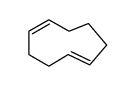cis,trans-cyclonona-1,5-diene Structure