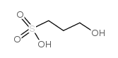 1-Propanesulfonic acid,3-hydroxy- structure