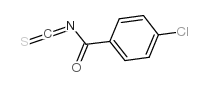 Benzoyl isothiocyanate,4-chloro- Structure