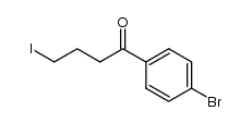 4'-bromo-4-iodobutyrophenone Structure