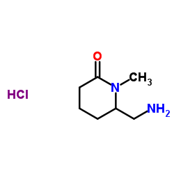 6-(氨基甲基)-1-甲基-2-哌啶酮盐酸盐图片